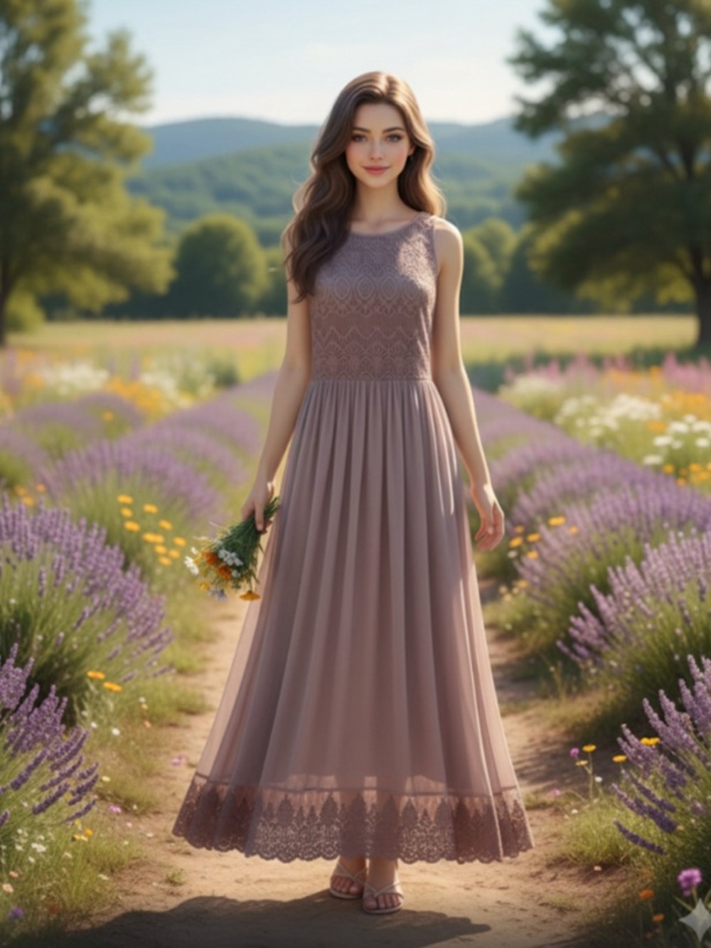🪻Sundance🪻Lilac Lace Dress